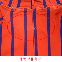 ◆스크래치2◆키즈 로고 스트라이프 UV 티셔츠 레드 25280107 42
