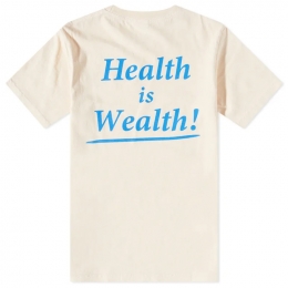 ◆당일◆25SS 백 로고 프린팅 오버핏 티셔츠 크림 TS624CR