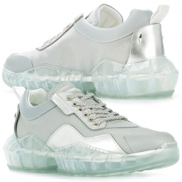 ◆11주년◆다이아몬드 청키솔 스니커즈 실버/더스트 DIAMOND M NYM