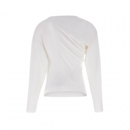 26SS 헤보 HEBO 드레이프 티셔츠 화이트 3G01003Y J009C A401