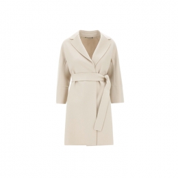 ◆당일◆25FW 아로나 ARONA 벨티드 울 코트 에쿠르 2529016071 016