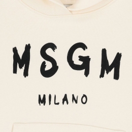 ◆키즈◆25FW 여성 로고 프린트 후드티 아이보리 F5MSJUHS019 013