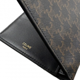 26SS 금장로고 트리오페 빌포드 반지갑 블랙 10B652 BQB 38NO