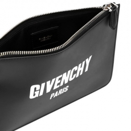 ◆11주년◆로고 프린팅 스몰 클러치백 블랙 BK06071562 001