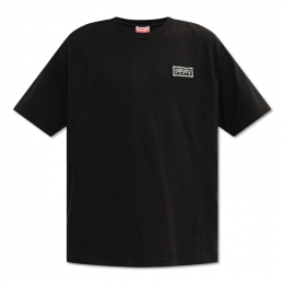 ◆당일◆24SS 백 로고 프린팅 티셔츠 블랙 5TS184 4SG 99J