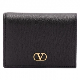◆당일◆25SS 시그니처 V 로고 반지갑 블랙 6W2P0AJ3 SNP 0NO