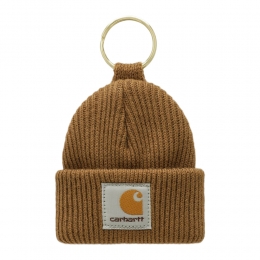 26SS 로고 패치 미니 와치비니 키링 브라운 I036420 HZXX