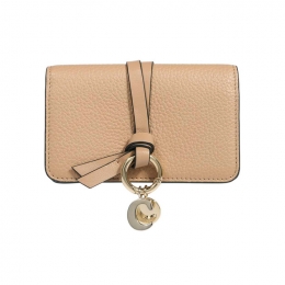 ◆당일◆26SS 알파벳 코인 카드지갑 라이트탄 CHC21WP015F57 26X