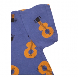 ◆키즈◆24SS 키즈 기타 올오버 셔츠 블루 124AC038 420