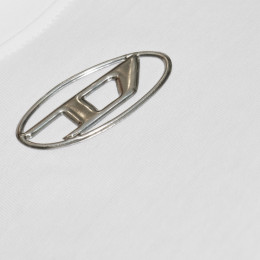 ◆당일◆25SS T-REGS-OD-Q1 로고 티셔츠 화이트 A16841 0CLBR 100