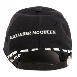 ◆당일◆24SS 시그니처 그래피티 자수 로고 캡모자 블랙 624392 4C60Q 1078