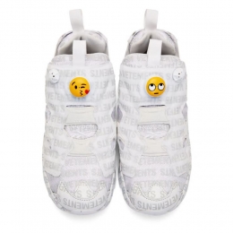 ◆14주년◆인스타펌프 퓨리 스니커즈 화이트 MSS18RE2 CN3765