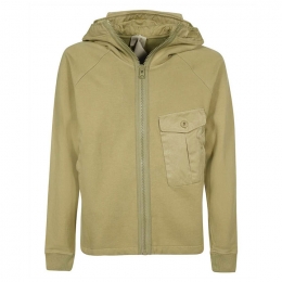 ◆당일◆백 로고 라벨 후드집업 베이지 22CTCUF02148 A06455 329