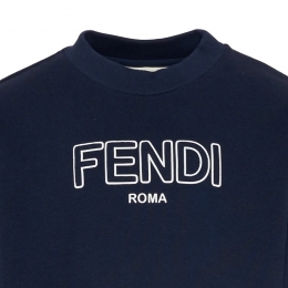 ◆키즈◆여성 로고 프린트 맨투맨 네이비 JUH108 5V0 F0QG0