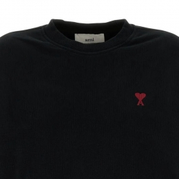 ◆당일◆26SS 하트 스몰 로고 맨투맨 블랙 BFUSW035 730 001