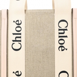 ◆당일◆26SS 우디 미디움 토트백 시멘트핑크 CHC22AS383I26 6J5