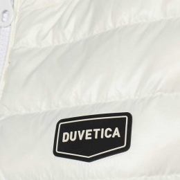 ◆당일◆25FW 에그리 AGRI 로고 패치 후드 패딩 조끼 화이트 VDDV90231K0001 WHS