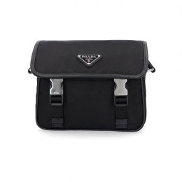 ◆당일◆26SS 삼각 로고 테수토 멀티 크로스백 블랙 2VD034 2DMH F0002