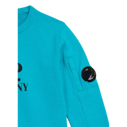 ◆키즈◆24SS 키즈 로고 프린트 맨투맨 스카이블루 16CKSS016B 00LCA69 853