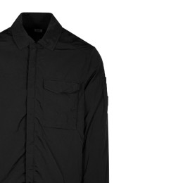 ◆당일◆24SS 렌즈 와펜 오버핏 셔츠자켓 블랙 16CMOS039A 005904G 999