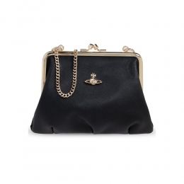 26SS ORB 그레니 프레임 펄스 체인 토트백 블랙 4B010007W L001N N402