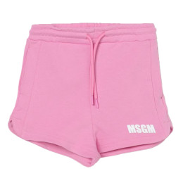 ◆키즈◆25SS 여성 로고 프린팅 코튼 숏팬츠 핑크 S5MSJGSH095 MS003