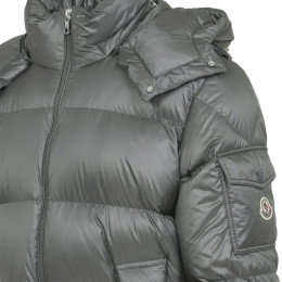 ◆당일◆25FW 쿠예르 COUYERE 로고 패치 패딩자켓 그레이 1A001 58 597XQ 905