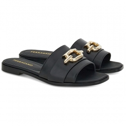 ◆당일◆24SS 프리실라 PRISCILLA 1.0 슬라이드 샌들 블랙 0763941