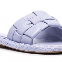 ◆당일◆23SS 틸다 TILDA 우븐 뮬 샌들 라이트바이올렛 135952 004