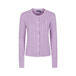 ◆당일◆26SS 포니 자수 클래식 가디건 라일락 211971868 506