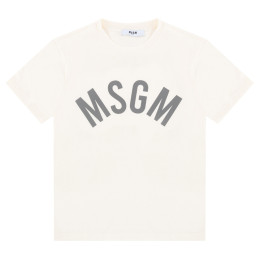 ◆키즈◆24SS 여성 로고 프린팅 티셔츠 아이보리 S4MSJBTH265 013