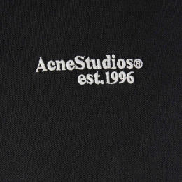 ◆당일◆26SS 워싱 자수 로고 카라 티셔츠 블랙 BL0433 900