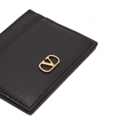 ◆당일◆25SS V로고 시그니처 카드지갑 블랙 6W2P0AJ7 SNP 0NO