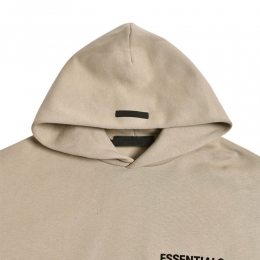 ◆당일◆24FW 에센셜 로고 기모 후드티 데저트샌드 192HO246257F DESERT SAND