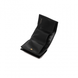 ◆당일◆25FW 금장 모노그램 미니 반지갑 블랙 668274 BOWA1 1000