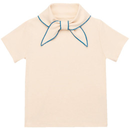 ◆키즈◆25SS 키즈 스카우트 반팔 티셔츠 아이보리 K3002S25 298