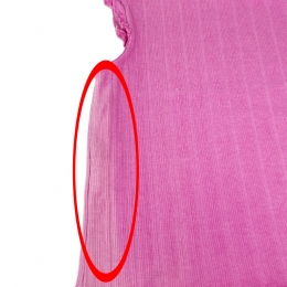 ◆스크래치◆키즈 웨이비 로고 러플 티셔츠 핑크 B125AC024 561