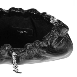 ◆당일◆22SS 은장 로고 모노그램 체인 호보백 블랙 681632 27X0E 1000