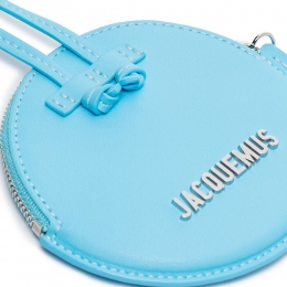 ◆당일◆25FW 메탈 로고 라운드 미니 크로스백 스카이블루 213SL01 213 307330