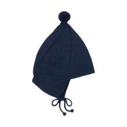 ◆키즈◆키즈 포인티 피크 비니 네이비 K1072F25 446