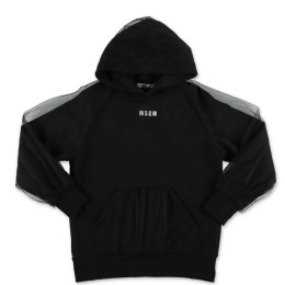 ◆키즈◆21FW 여성 로고 캥거루 포켓 후드티 블랙 MS027827 110