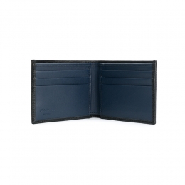 ◆당일◆25FW 더블 간치니 투톤 반지갑 블랙/네이비 66-A064 0685979