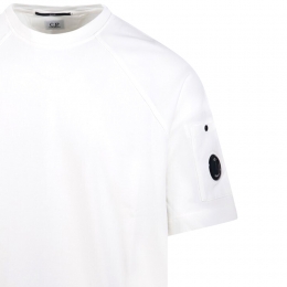 ◆당일◆26SS 렌즈 와펜 라이프 플리스 반팔 티셔츠 화이트 20CMSS034A 002246G 103