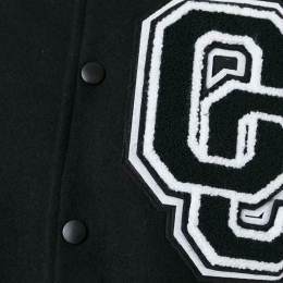 ◆15주년◆유니섹스 베이스볼 바시티자켓 블랙 PE000129101 001