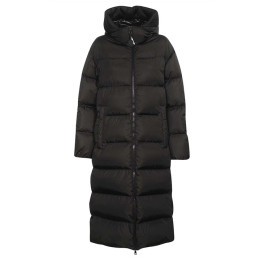 ◆당일◆24FW CATCHET 로고 패치 후드 패딩자켓 블랙 1C000 13 539ZD 999