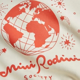 ◆키즈◆25FW 키즈 소사이어티 프린팅 스웻셔츠 에크루 25620117 11