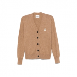 ◆당일◆25FW 카리나 KARINA 로고 가디건 카멜 CA0104FA C1L17E 50CM