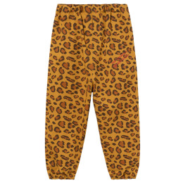 ◆키즈◆22FW 키즈 로고 레오파드 트랙팬츠 카멜 F22055 283DF
