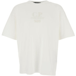 ◆당일◆25SS 로고 자수 티셔츠 화이트 18CMTS284A 005697G 103