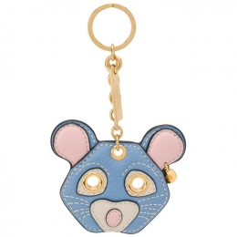 ◆당일◆22FW 레트 레더 키링 페일슬레이트 RK5599 205 D159